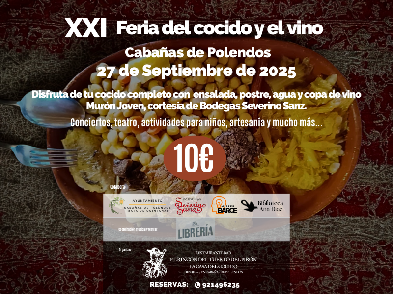 XXI Edición de la Feria del Cocido y el Vino