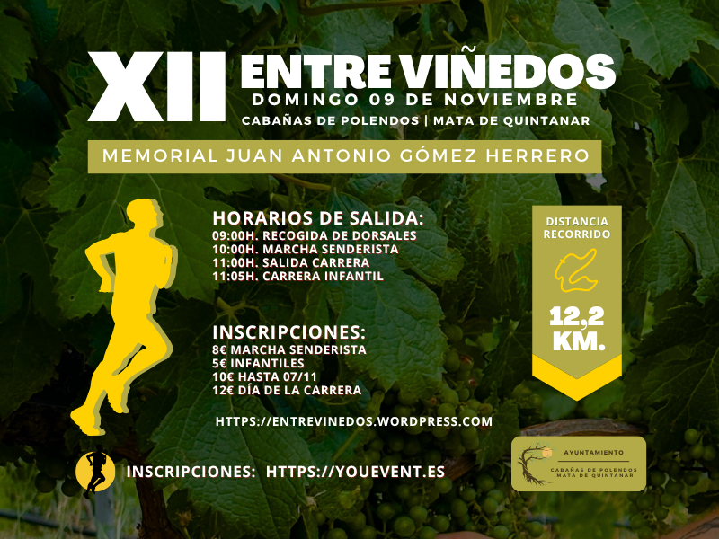 XII Carrera Popular Entre Viñedos