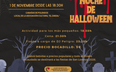 Fiesta de Halloween en Cabañas de Polendos