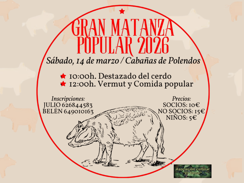 Matanza popular 2026