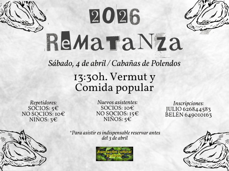 Rematanza popular 2026