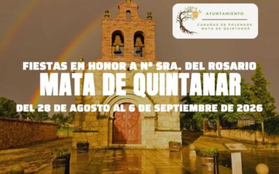 Fiestas de Mata de Quintanar 2026 en honor a Nuestra Señora del Rosario
